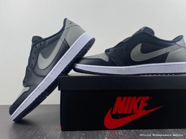Official Maikesneakers 705329-003 Retro 1 Shadow Jordan Low 0713